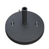 Patio Umbrella Base, Umbrella Stand Base with Adjustable Knob and 2 Durable Handles, Patio Table Umbrella Base for Outdoor 1.5''~1.9'' Market Umbrella