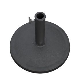 Patio Umbrella Base, Umbrella Stand Base with Adjustable Knob, Patio Table Umbrella Base for Outdoor 1.5''~1.9'' Market Umbrella Heavy Duty Umbrella H
