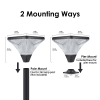 W1340P181973  LED solar street lamp, remote shake control solar lamp outdoor / garden / courtyard solar induction wall lamp, free cable / free install