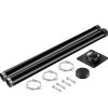 VEVOR Sun Shade Post, 85" Shade Sail Post, 3" Diameter Sail Pole, Steel Structure Sail Shade Post, Powder Coated Extendable Sun Shade Pole Suitable fo
