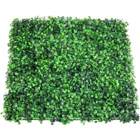 VEVOR 12PCS 20x20inch Artificial Boxwood Panels,Boxwood Hedge Wall Panels,Artificial Grass Backdrop Wall 1.6",Privacy Hedge Screen UV Protected for Ou