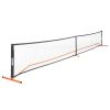 VEVOR Pickleball Net Set, 22FT Regulation Size Portable Pickleball System with Carrying Bag & Balls & Paddles, Weather Resistant Steady Metal Frame &