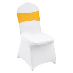 VEVOR Stretch Spandex Folding Chair Covers, Universal Fitted Chair Cover with Chair Sashes, Removable Washable Protective Slipcovers, for Wedding, Hol
