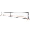 VEVOR Pickleball Net Set, 22FT Regulation Size Portable Pickleball System with Carrying Bag, Balls, and Wheels, Weather Resistant Steady Metal Frame &