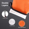 VEVOR Silicone Smoker Oven Gloves, Non-Slip Heat Resident BBQ Grill Gloves with Fingers, Waterproof & Hangable Design, Easy to Clean & Store, for Gril