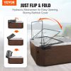 VEVOR Hot Tub Cover Lift, Spa Cover Lift, Hydraulic, Width 69" - 96.5" Adjustable, Installed on Both Sides at the Top, Suitable for Various Sizes of R