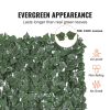 VEVOR Ivy Privacy Fence, 96 x 72 in Artificial Green Wall Screen, Greenery Ivy Fence with Strengthened Joint, Faux Hedges Vine Leaf Decoration for Out