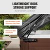 VEVOR Hot Tub Cover Lift, Spa Cover Lift, Hydraulic, Width 69" - 96.5" Adjustable, Installed on Both Sides at the Top, Suitable for Various Sizes of R