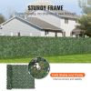 VEVOR Ivy Privacy Fence, 59 x 98 in Artificial Green Wall Screen, Greenery Ivy Fence with Strengthened Joint, Faux Hedges Vine Leaf Decoration for Out