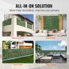 VEVOR Privacy Ivy Fence, 59 x 118in Artificial Green Wall Screen, Greenery Ivy Fence with Mesh Cloth Backing and Strengthened Joint, Faux Hedges Vine