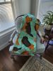 Black and Tan Yorkie Quilted Blanket 50x60 Artwork Pattern Quilted Throw Blanket for Bed, Couch, Sofa, Soft and Lightweight