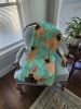 Fawn French Bulldog Quilted Blanket 50x60 Artwork Pattern Quilted Throw Blanket for Bed, Couch, Sofa, Soft and Lightweight