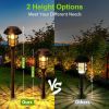 Solar Pathway Lights Outdoor, 8 Pack Bright Solar Lights Outdoor, IP 65 Waterproof Auto On/Off Solar Garden Lights Solar Powered Landscape Lighting Fo