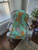 Blue and Tan Yorkie Quilted Blanket 50x60 Artwork Pattern Quilted Throw Blanket for Bed, Couch, Sofa, Soft and Lightweight