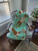 Red Boston Terrier Quilted Blanket 50x60 Artwork Pattern Quilted Throw Blanket for Bed, Couch, Sofa, Soft and Lightweight