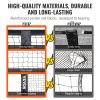 VEVOR Pickleball Net Set, 22FT Regulation Size Portable Pickleball System with Carrying Bag & Balls & Paddles, Weather Resistant Steady Metal Frame &