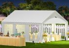 Party Tent- 10x20FT Heavy Duty Canopy Tent with Removable sidewals,outdoor Waiterpro Patio camping Gazebo sheter,perect for wedding Holday Bithday BBa