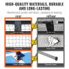 VEVOR Pickleball Net Set, 22FT Regulation Size Portable Pickleball System with Bags, Balls, Paddles, Wheels, and Court Lines, Weather Resistant Metal