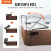 VEVOR Hot Tub Cover Lift, Spa Cover Lift, Height 31.5" - 41.3" Width 69" - 100.5" Adjustable, Installed on Both Sides at the Top, Suitable for Various