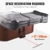 VEVOR Hot Tub Cover Lift, Spa Cover Lift, Hydraulic, Height 33.1" - 41.3" Width 53.1" - 92.5" Adjustable, Installed Underneath on one Sides, Suitable