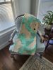 Great Pyrenees Quilted Blanket 50x60 Artwork Pattern Quilted Throw Blanket for Bed, Couch, Sofa, Soft and Lightweight