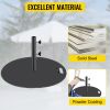 VEVOR Umbrella Base, 27" Round Umbrella Base, 39lbs Umbrella's Holder Stand, Cast Iron Umbrella Base for 1.5-1.875" Umbrella Pole Market Umbrella Base