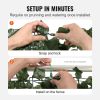 VEVOR Ivy Privacy Fence, 39 x 98 in Artificial Green Wall Screen, Greenery Ivy Fence with Strengthened Joint, Faux Hedges Vine Leaf Decoration for Out