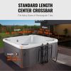 VEVOR Hot Tub Cover Lift, Spa Cover Lift, Hydraulic, Height 33.1" - 41.3" Width 53.1" - 92.5" Adjustable, Installed Underneath on one Sides, Suitable