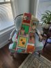 Lots of Blue Merle Sheltie Quilted Blanket 50x60 Artwork Pattern Quilted Throw Blanket for Bed, Couch, Sofa, Soft and Lightweight