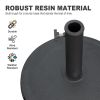 Patio Umbrella Base, Umbrella Stand Base with Adjustable Knob, Patio Table Umbrella Base for Outdoor 1.5''~1.9'' Market Umbrella Heavy Duty Umbrella H