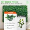 VEVOR Artificial Boxwood Panel UV 24pcs Boxwood Hedge Wall Panels Artificial Grass Backdrop Wall 24" X 16" 4 cm Green Grass Wall, Fake Hedge for Decor
