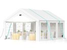 Party Tent- 10x20FT Heavy Duty Canopy Tent with Removable sidewals,outdoor Waiterpro Patio camping Gazebo sheter,perect for wedding Holday Bithday BBa