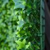 Artificial Grass Wall Panel Backdrop, 12 20" x 20" Boxwood UV Protection Privacy Coverage Panels for Indoor & Outdoor Decor, Wall & Fence Covering, Sw
