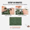 VEVOR Ivy Privacy Fence, 96 x 72 in Artificial Green Wall Screen, Greenery Ivy Fence with Mesh Cloth Backing and Strengthened Joint, Faux Hedges Vine