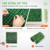 VEVOR 12PCS 10x10 inch Artificial Boxwood Panels, Boxwood Hedge Wall Mat,Artificial Grass Backdrop Wall, Privacy Hedge Screen UV Protected for Outdoor