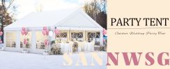 Party Tent - 13x26FT Heavy Duty Canopy Tent with Removable Sidewalls,3 Box Outdoor Waterproof Patio Camping Gazebo Shelter,Perfect for Wedding Holiday