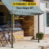 VEVOR Sun Shade Post, 85" Shade Sail Post, 3" Diameter Sail Pole, Steel Structure Sail Shade Post, Powder Coated Extendable Sun Shade Pole Suitable fo