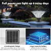 W1340P181973  LED solar street lamp, remote shake control solar lamp outdoor / garden / courtyard solar induction wall lamp, free cable / free install