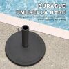 Patio Umbrella Base, Umbrella Stand Base with Adjustable Knob, Patio Table Umbrella Base for Outdoor 1.5''~1.9'' Market Umbrella Heavy Duty Umbrella H