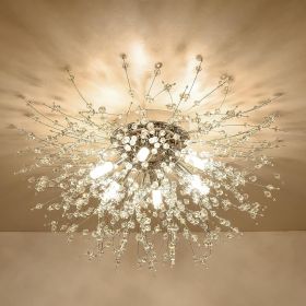 Crystal Recessed Chandelier  Unavailable Platforms- Welfel (Option: golden)