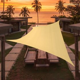 Artpuch 14'X20'Customize Sand Sun Shade Sail Commercial Standard UV Block 185 GSM, Water and Air Permeable, Heavy Duty, Carport Patio Outdoor - (Custo (size: 15'x15')