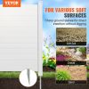 VEVOR Outdoor Privacy Screens, 50" W x 50" H Air Conditioner Fence, Pool Equipment Enclosure, Horizontal Vinyl Privacy Fence, Perfect to Enclose Trash
