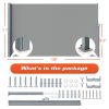 Retractable Side Awning - Folding Patio Privacy Screen | Waterproof & UV-Resistant Outdoor Shade Divider for Patio, Garden, Balcony & Commercial Use