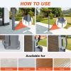 Retractable Side Awning - Folding Patio Privacy Screen | Waterproof & UV-Resistant Outdoor Shade Divider for Patio, Garden, Balcony & Commercial Use