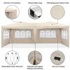 10×20 Party Tent Wedding Patio Gazebo,with 6 Removable Sidewalls & Carry Bag The Pop Up Canopy Tent, Anti-UV All Season Wind Waterproof Commercial Out