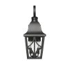 Outdoor Wall Light Fixtures, Waterproof Exterior Wall Sconce Porch Lights, Matte Black Outdoor Wall Lantern with Clear Glass, Outside Wall Mount Light