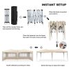 10×20 Party Tent Wedding Patio Gazebo,with 6 Removable Sidewalls & Carry Bag The Pop Up Canopy Tent, Anti-UV All Season Wind Waterproof Commercial Out